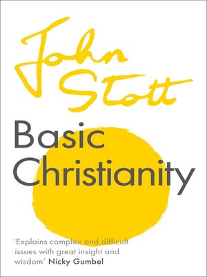 cover image of Basic Christianity